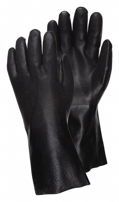 Gloves PVC L 12 in L Gauntlet PR PK12
