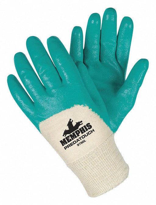 Coated Gloves 3/4 Dip M 10-1/2 PR