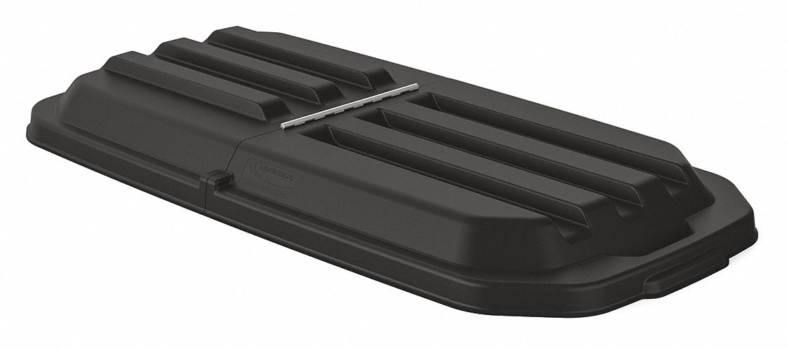 Tilt Truck Lid Black 1/2 cu yd. Hinged