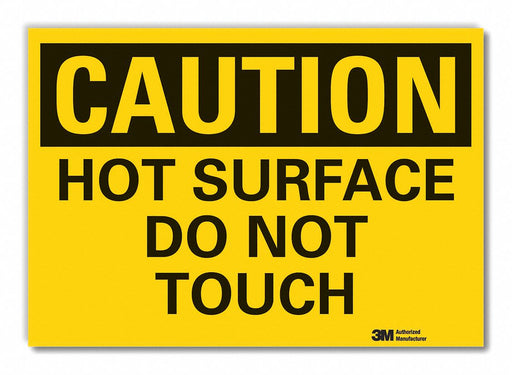 Caution Sign 10inx14in Non-PVC Polymer