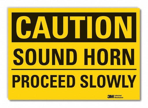 Caution Sign 10inx14in Non-PVC Polymer