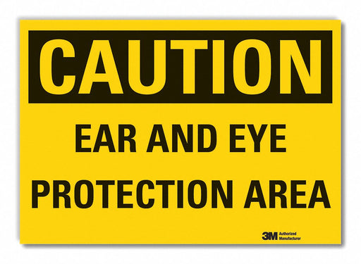 Caution Sign 10inx14in Non-PVC Polymer