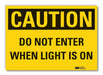 Personal Safety Caut Rflct Lbl 7x10in
