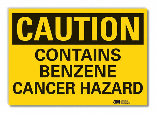 Caution Sign 7inx10in Non-PVC Polymer