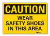 Caution Sign 10inx14in Non-PVC Polymer