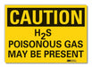 Caution Sign 10inx14in Non-PVC Polymer