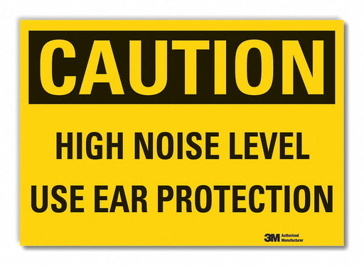 Caution Sign 10inx14in Non-PVC Polymer