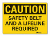Caution Sign 10inx14in Non-PVC Polymer