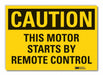 Caution Sign 10inx14in Non-PVC Polymer
