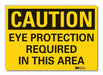 Caution Sign 10inx14in Non-PVC Polymer
