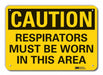 Caution Sign 10 inx14 in Plastic