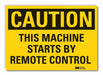 Caution Sign 10inx14in Non-PVC Polymer
