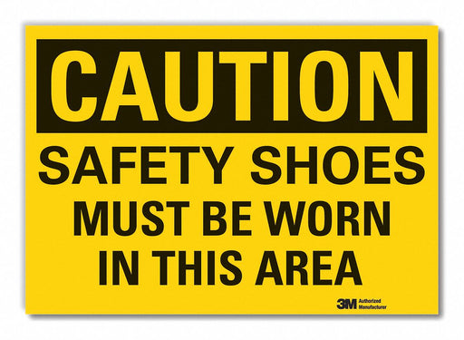 Caution Sign 10inx14in Non-PVC Polymer