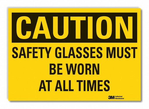 Caution Sign 10inx14in Non-PVC Polymer