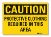 Caution Sign 10inx14in Non-PVC Polymer
