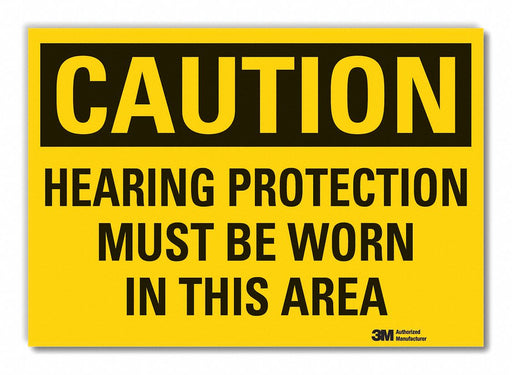 Caution Sign 10inx14in Non-PVC Polymer
