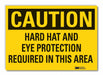 Caution Sign 10inx14in Non-PVC Polymer