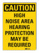 Caution Sign 14inx10in Non-PVC Polymer
