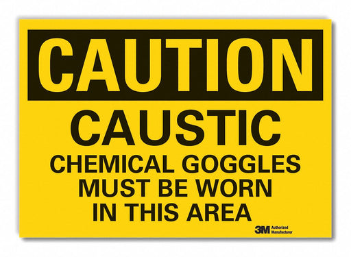 Caution Sign 10inx14in Non-PVC Polymer