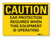 Caution Sign 10inx14in Non-PVC Polymer