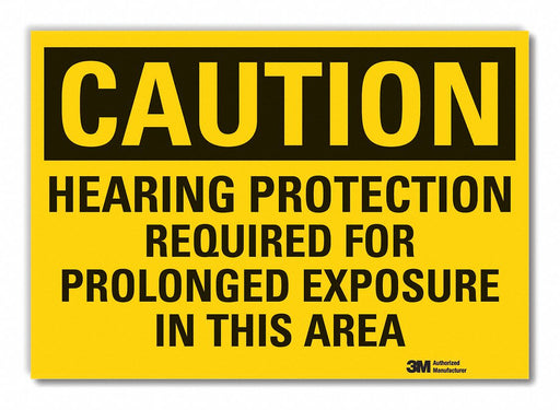 Caution Sign 10inx14in Non-PVC Polymer