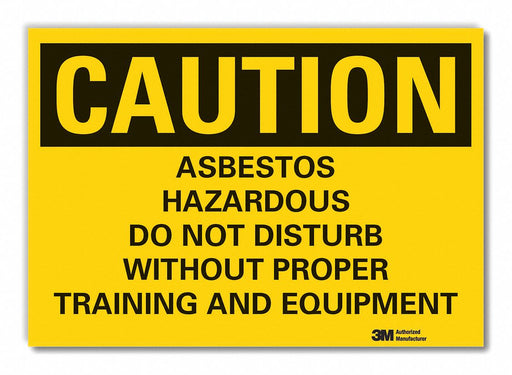 Caution Sign 10inx14in Non-PVC Polymer