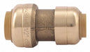 Strt Brass Push-Fit3/8 Push-Fit1/2 