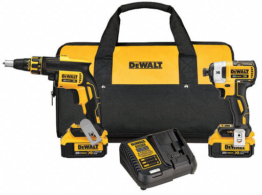 Cordless Combination Kit 2 Tools 20V DC