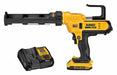 Caulk Gun Kit 20V DC 10 oz Open Frame