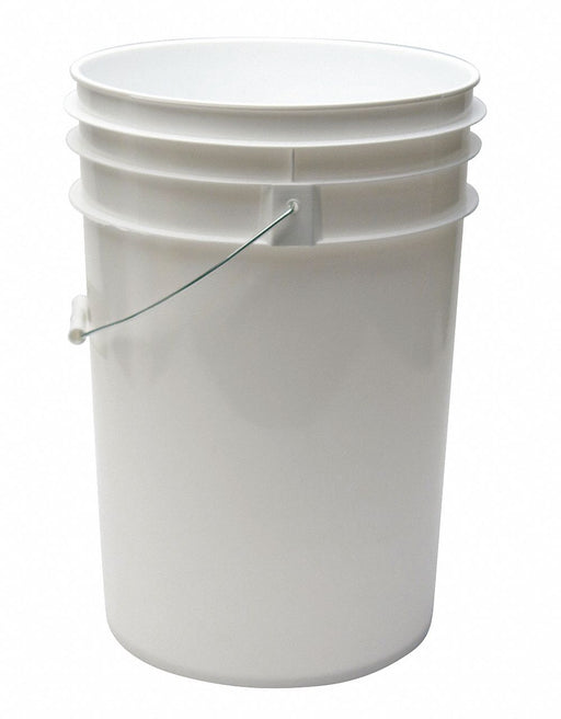 Pail Polyethylene White Open Head