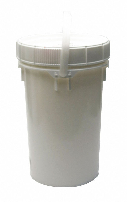 Pail Polyethylene White Open Head