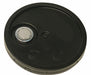 Lid 12.25 in OD Plastic Black