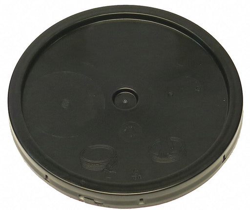 Plastic Pail Lid Black HDPE