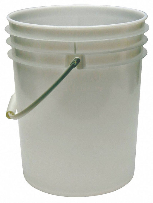Pail Polyethylene Natural Open Head