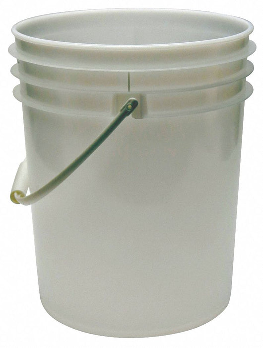 StoragePail 12.375inOD Beige 14.75inH