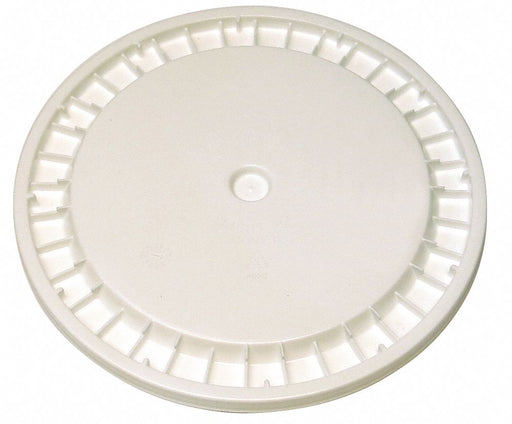 K4870 Pail Lid 12.25 in OD Plastic White