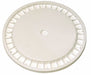 K4870 Pail Lid 12.25 in OD Plastic White