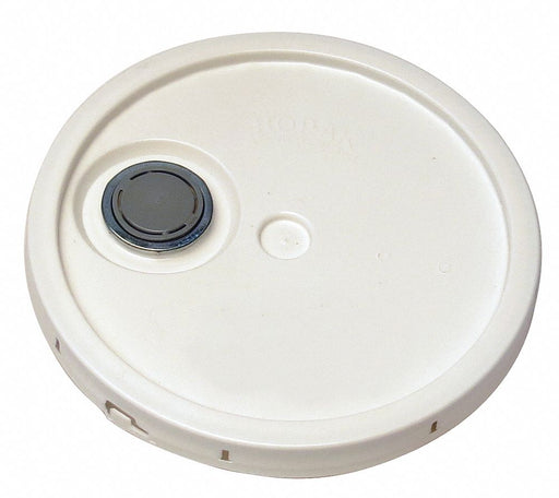 Plastic Pail Lid White HDPE