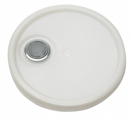 Pail Lid 12.25 in OD Plastic White