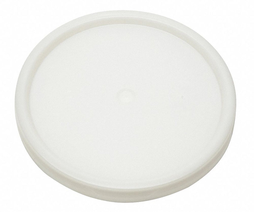 Pail Lid 12.25 in OD Plastic White