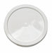 Plastic Pail Lid White HDPE