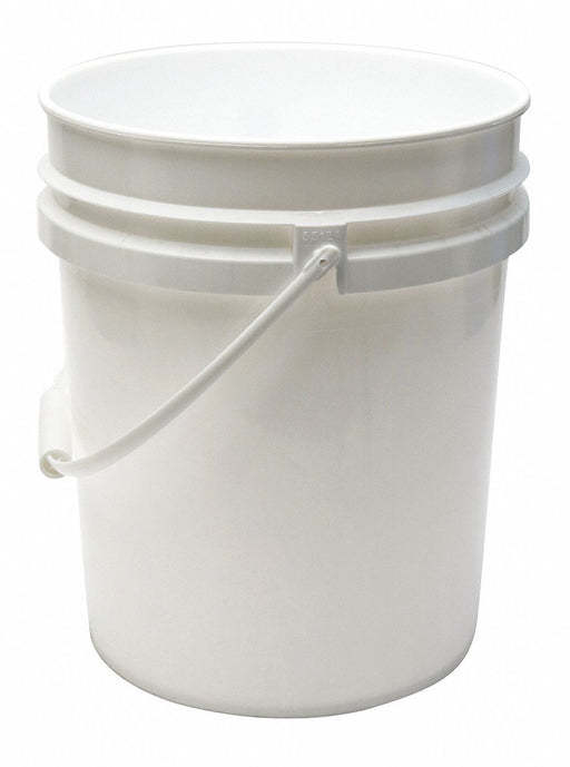 K4866 Pail Polyethylene White Open Head
