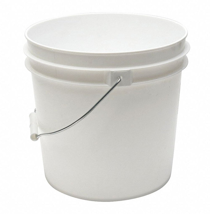 K4868 StoragePail 9.375inOD White 9.5inH