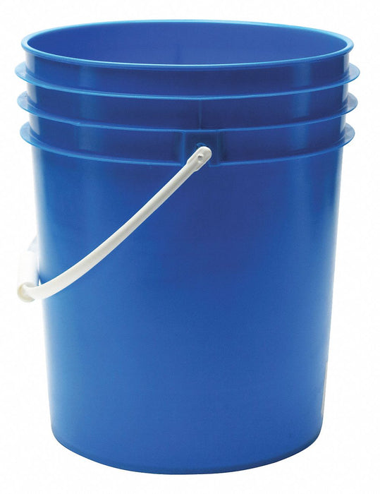 K4864 Pail Polyethylene Blue Open Head