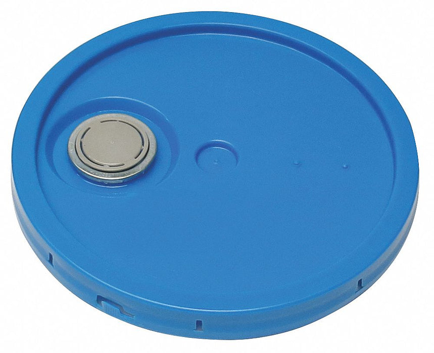 Plastic Pail Lid Blue HDPE