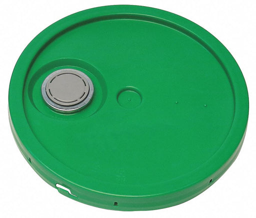 Pail Lid 12.25 in OD Plastic Green
