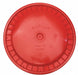 Pail Lid 12.25 in OD Plastic Red