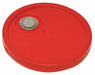 Plastic Pail Lid Red HDPE