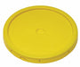 Plastic Pail Lid Yellow HDPE