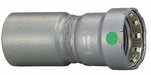 Strt Steel FTG 2 in Press-fit 1 in